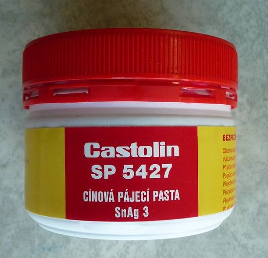 Pájecí pasta TIN PASTE D5427 SP, 250 g