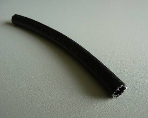 PVC-plynová hadice černá 4.5x1.5mm